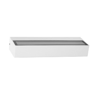 Havit Lighting Siena White 9W Tri Colour Dimmable LED Uplighter Wall Light