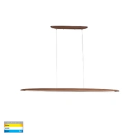 Havit Noce Walnut Timber 1300mm Linear Pendant