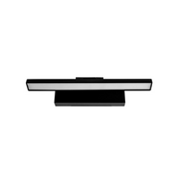 Havit Lighting Vanita Black 400mm 20W Tri Colour Adjustable LED Wall Light