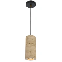 Telbix Jornel Beige Travertine GU10 Pendant Light
