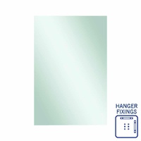 Thermogroup Ablaze Jackson 1200 x 800mm Rectangular Hanger Mount Polished Edge Mirror
