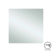 Thermogroup Ablaze Jackson 750 x 750mm Square Glue-to-Wall Polished Edge Mirror