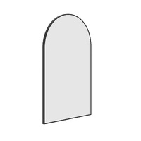 Ablaze Juno Arch Black Framed Mirror