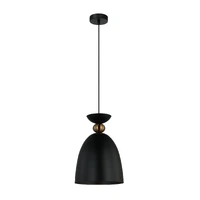 CLA Kansi Bell Shape Pendant Matt Black