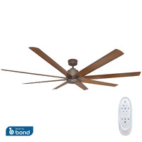 ThreeSixty Kensington 72" Fan Bronze/Koa