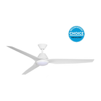 Fanco Infinity-iD DC 64" Ceiling Fan with LED Light White
