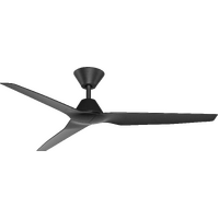 Fanco Infinity-iD DC 64" Ceiling Fan with Wall Control & Remote/Smart Black