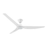 Fanco Infinity-iD V3 DC 60" White Ceiling Fan with CCT LED Light and Remote