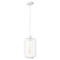 Cougar Lighting Kurten White 1 Light Pendant Light