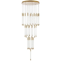 Telbix Kurtz 37 Pendant Light Gold - Ex Display