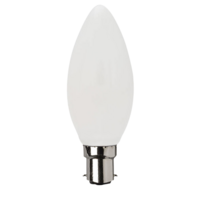SAL 4W LED Candle Lamp Opal SBC Dimmable 2700K