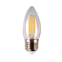 SAL 4W LED Candle Lamp Clear ES Dimmable 2700K