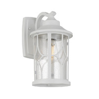 Telbix Lenore 17cm White Exterior Wall Light