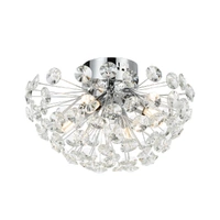 Telbix Lerida 4 Ceiling Light Chrome