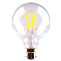 SAL 6W LED Spherical G95 BC Dimmable 5000K