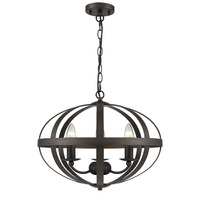 MDA Lincon 3 Light Pendant 