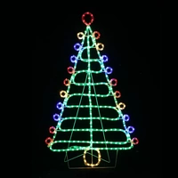 Christmas Tree Rope Light Silhouette 93cm