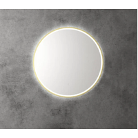 Aulic Windsor 903mm Brushed Gold Tri Colour Dimmable LED Bathroom Mirror