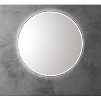 Aulic Windsor 903mm Brushed Nickel Tri Colour Dimmable LED Bathroom Mirror
