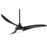 Minka Aire Light Wave 52" AC LED Ceiling Fan Coal