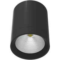 Haneco Meteor 13W Tri-Colour Surface Mount LED Downlight Black