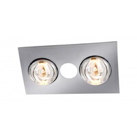 Ventair Myka 2 Heat Bathroom Exhaust Silver