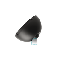 Martec 45° Angled Ceiling Fan Canopy Black