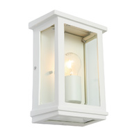 Cougar Lighting Madrid Small Exterior Wall Light White