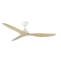 Martec Avoca 52" DC Smart Ceiling Fan White/Oak