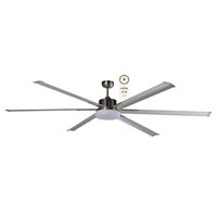 Martec Albatross 2100mm/82" Ceiling Fans  Brushed Nickel with Light