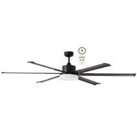 Martec Albatross 2100mm/82" Ceiling Fan Matt Black with Light