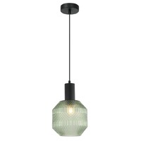 CLA Maraca Green Glass Jar Pendant Light