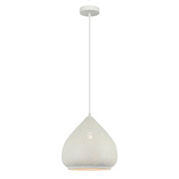 CLA Marrakesh White Ellipse Pendant Light
