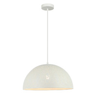 CLA Marrakesh White Dome Pendant Light