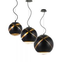 Telbix Matrix Pendant Black