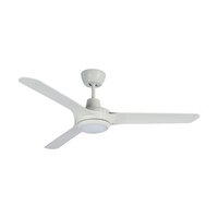 Martec Cruise 1250 Ceiling Fan White Satin with Light