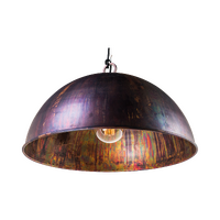 MDA Kingston Large 60cm Iron Pendant Light Acid Copper Wash