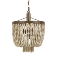 MDA Maddisson Small 40cm Chandelier Bronze/Natural