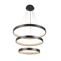 MDA Margo 3 Tier LED Pendant Crystal