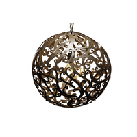 MDA Theodore Small 50cm Orb Pendant Light Bronze
