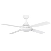 Martec Discovery 1320 Ceiling Fan White with Light