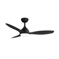Martec Elite 48" DC Ceiling Fan Black with Light