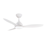 Martec Elite 48" DC Ceiling Fan White with Light