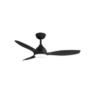 Martec Elite 52" DC Ceiling Fan Black with Light