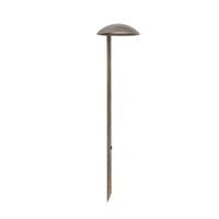 CLA Mestolo Exterior 12V LED Garden Spike Light Aged Brass