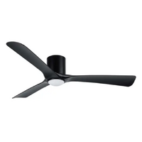 Martec Fresno 52" DC Smart Ceiling Fan with Light Black