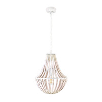 Mercator Willow 1 Light Pendant White