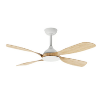 Martec Hampton 52" DC Ceiling Fan White/Oak