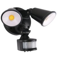 Martec Defender Double Spot Light Black Sensor