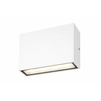 Martec Modus White 6W LED Up Down Wall Light Tricolour